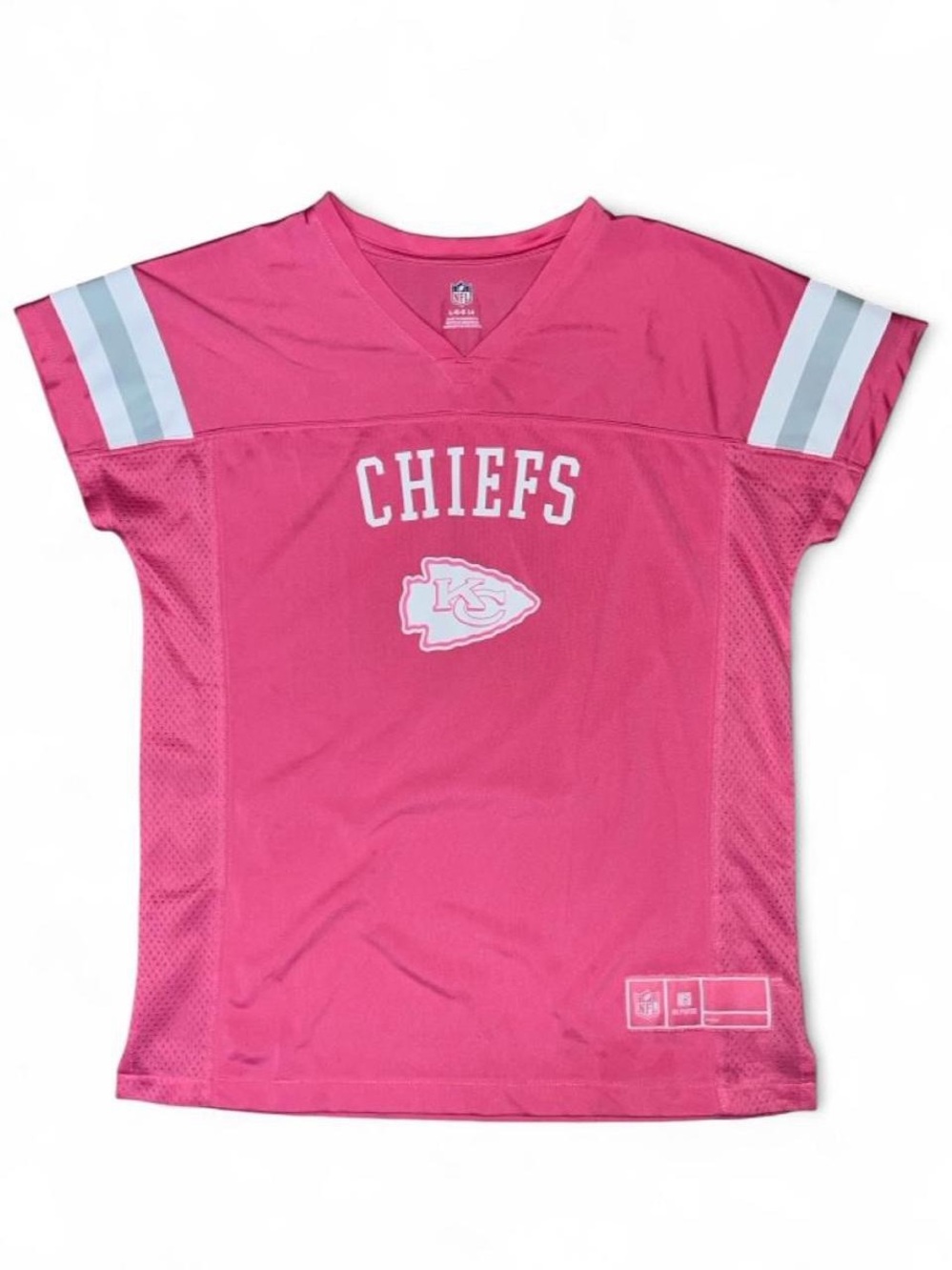 Youth/Teen Pink Kansas City Chiefs Patrick Mahomes Jersey